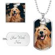 "Puppy Love" Dog Tag Necklace